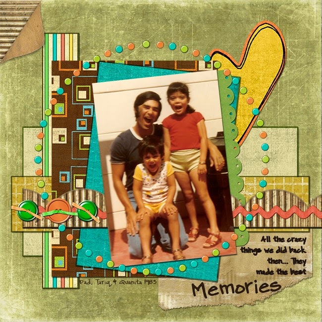  Family members scrap book
